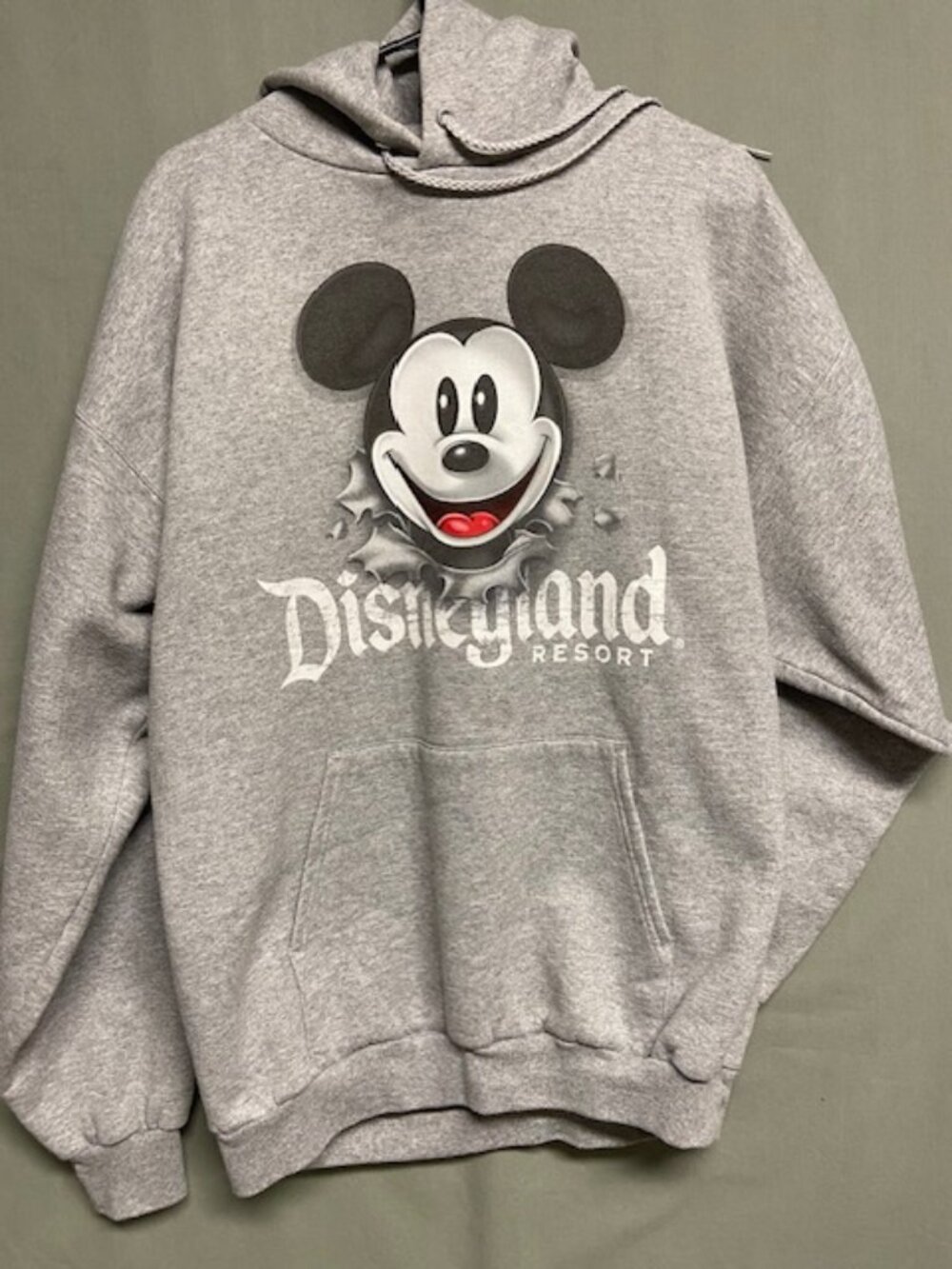 XL Mickey Mouse DisneyLand Hooded Sweatshirt